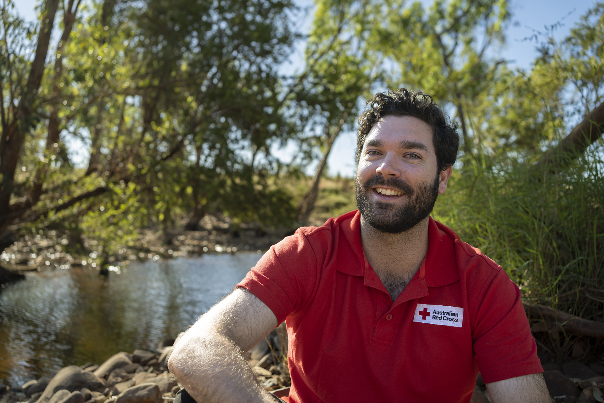 Volunteering with Red Cross