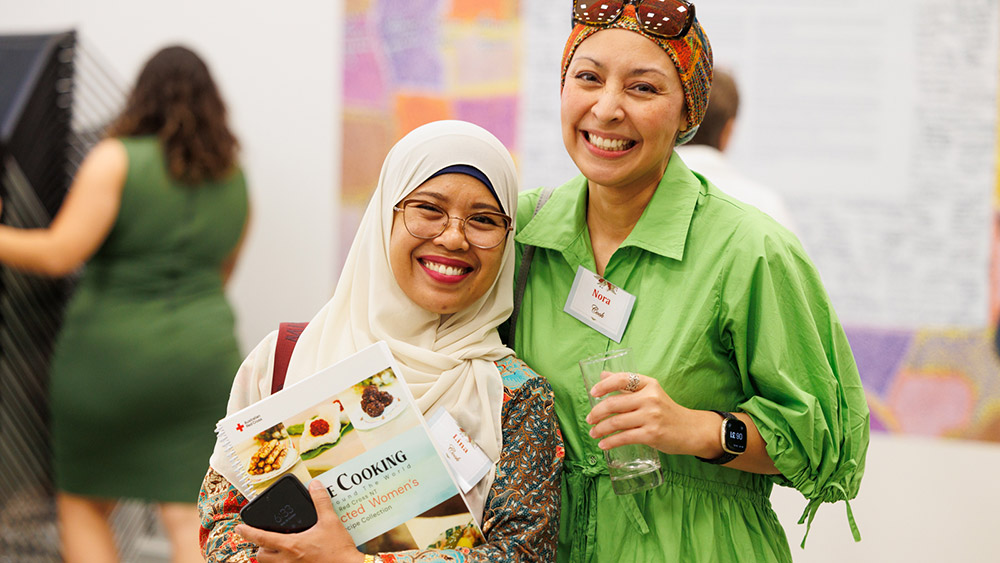 Connected Women cookbook launch
