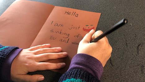 Write a letter to people living in aged care