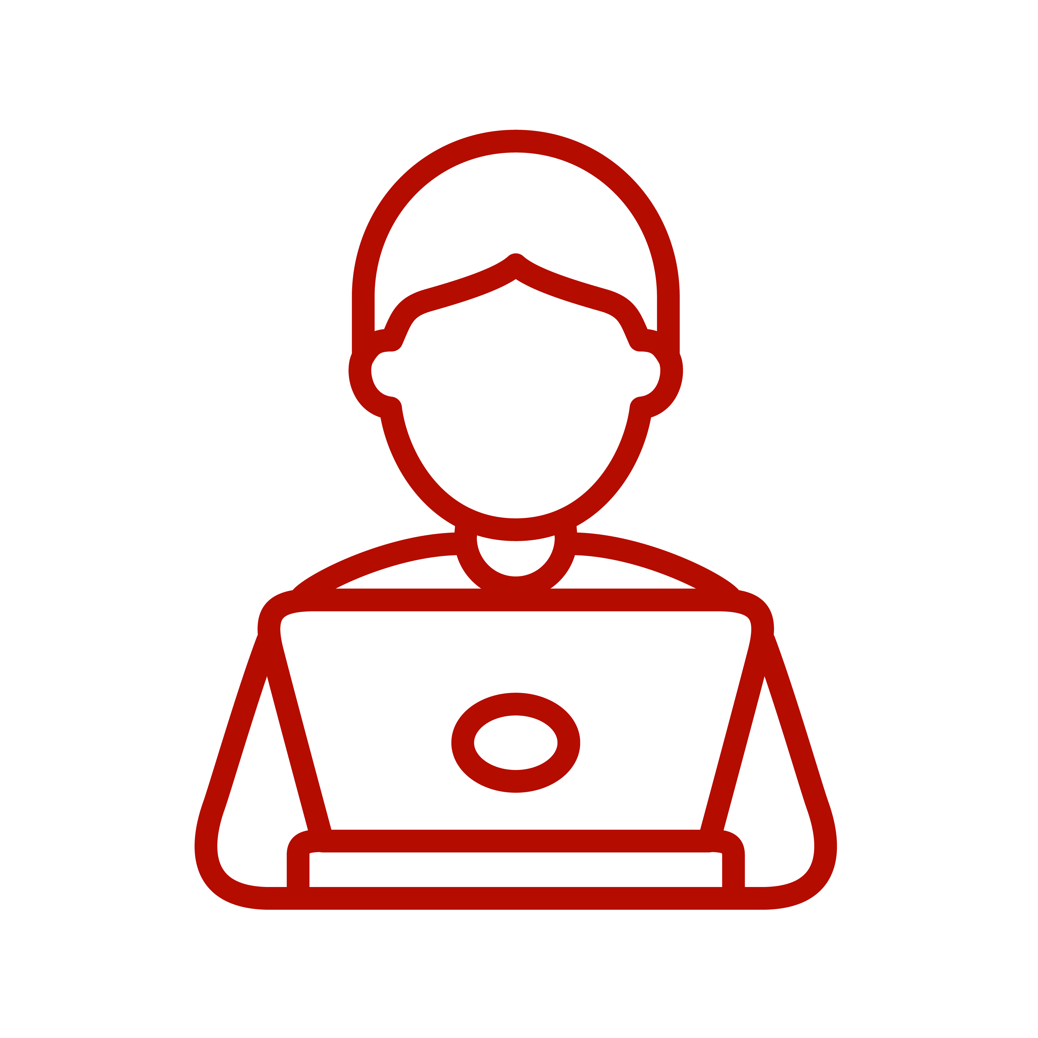 An icon of a person using a laptop computer