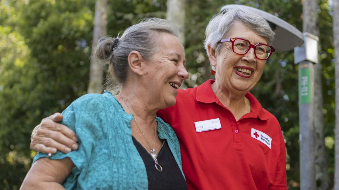 Finding warmth after two disasters